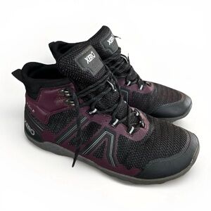 Xero Xcursion Fusion Mid Top Shoes Size 9.5 Womens Fig Purple Black